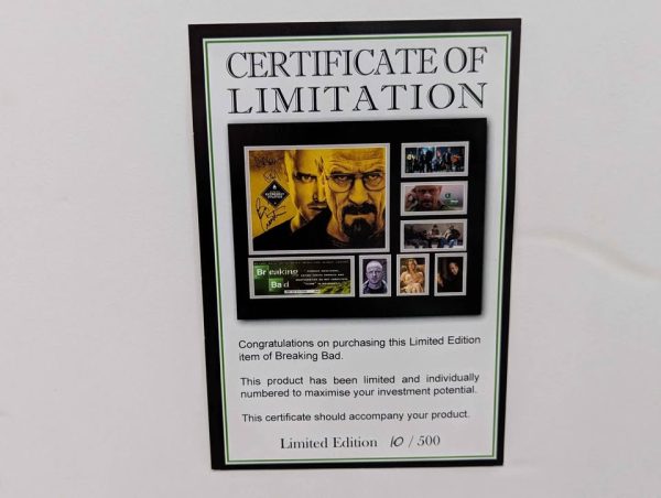 Breaking Bad Framed Memorabilia - BP347233 - Image 7