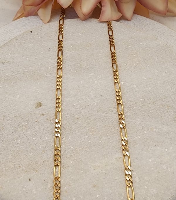 54CM 9CT Yellow Gold Chain/Necklace - IP342299 - Image 2