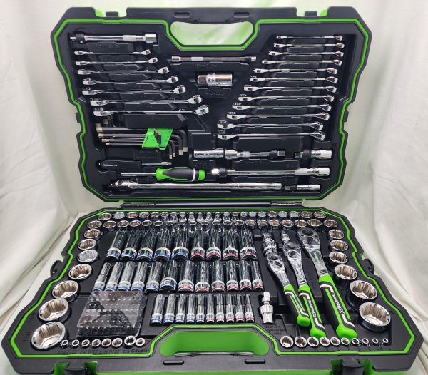 ToolPRO-X Tool Kit 1/4" 3/8" & 1/2" Drive Metric/SAE 228 Piece - IP352020