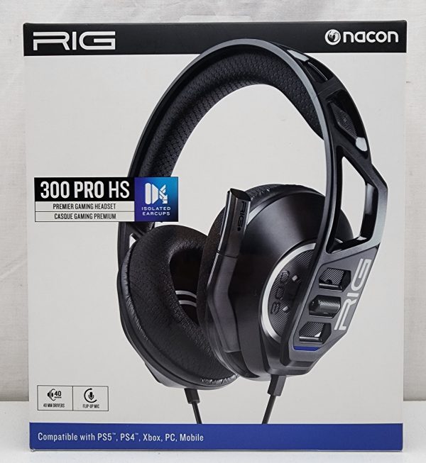 RIG 300 Pro HS Gaming Headset (Black) - IP348884