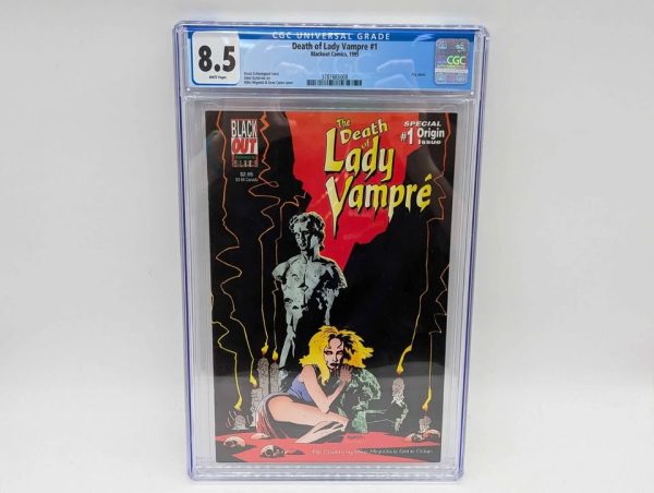 CGC Graded The Death of Lady Vampré Issue #1 Comic Book (8.5 White Pages) - BP348946