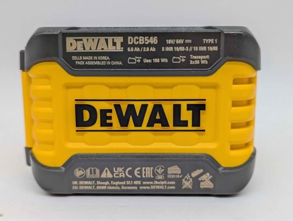 DeWalt 18/54V FlexVolt 6Ah Battery - BP350228 - Image 6