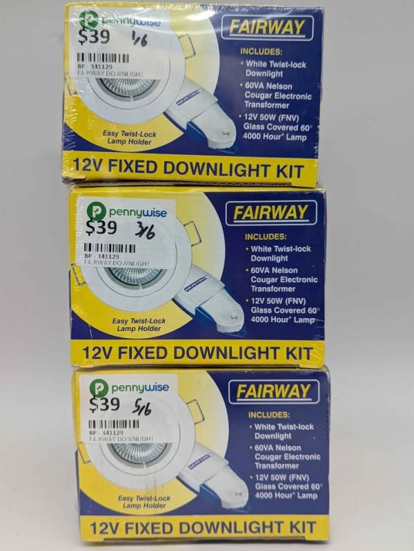 Fairway 6 Pce 12V Fixed Downlight Kit - BP341129 - Image 2