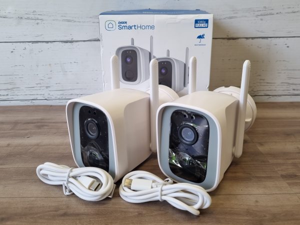 Laser Smart Home Wireless Camera Twin Pack TW337520