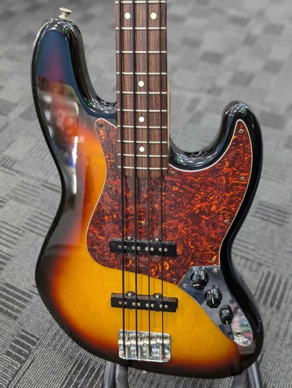 Fender Mexico Jazz Bass Electric Guitar (Sunburst) - BP352440 - Image 4