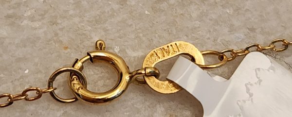 9CT Yellow Gold Necklace & Pendant - IP335582 - Image 10