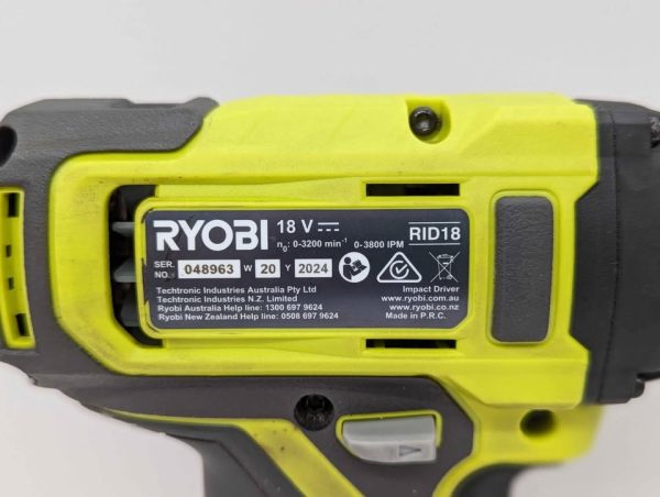 Ryobi 18V ONE+ Impact Driver w/ 4.0Ah Battery - BP352125 - Image 5