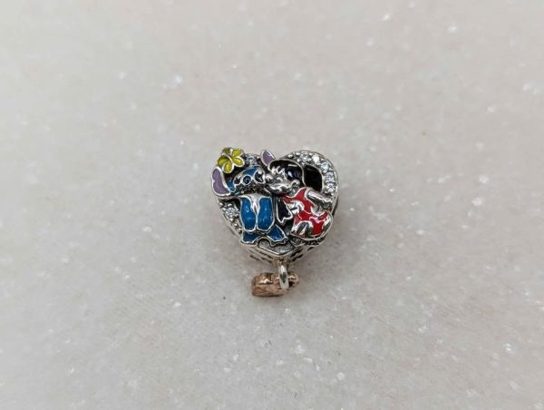 Pandora Disney Lilo & Stitch Ohana Heart Charm - BP348518-1 - Image 2