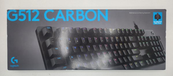 Logitech G512 CARBON Mechanical Keyboard (GX Brown Switch) - IP348883