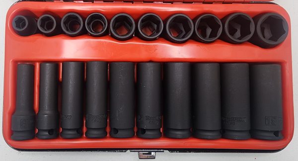 ToolPRO Impact Socket Set 3/8 Drive Metric 20 Piece - IP350893 - Image 3