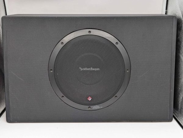 Rockford Fosgate Punch 10" Subwoofer in 300W Powered Truck Enclosure - BP350704