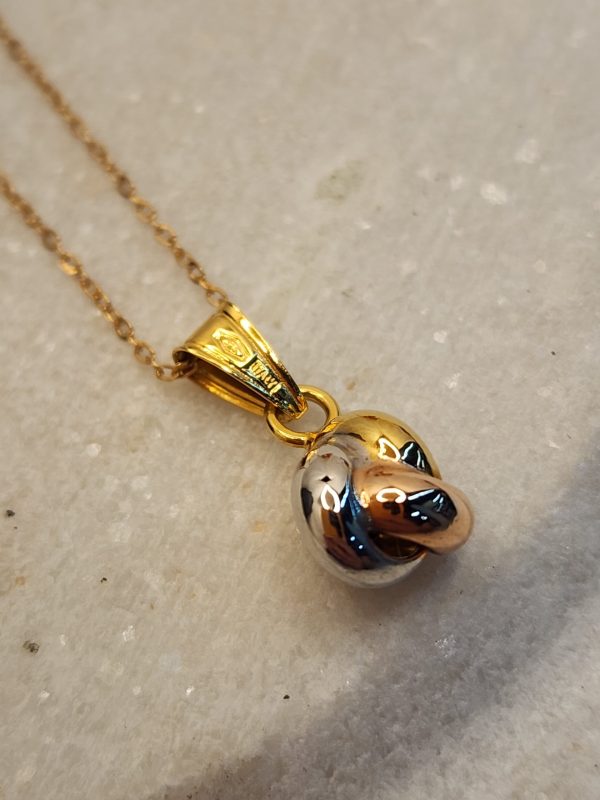 9CT Yellow Gold Necklace & Pendant - IP335582 - Image 9