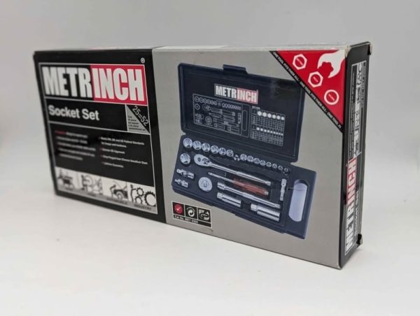 Metrinch 25Pce Socket Set (MET0300)- BP355608