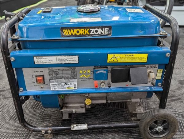 WorkZone 3000W 4-Stroke Petrol Portable Generator (TTA-3658) - BP333040 - Image 4