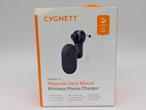 Cygnett Maghold Magnetic Vent Mount Wireless Phone Charger - BP325002 - Image 2