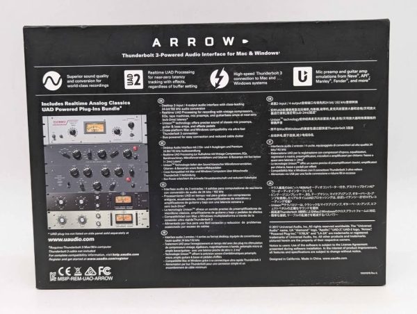 Universal Audio Arrow Thunderbolt 3 Audio Interface - BP356539 - Image 2