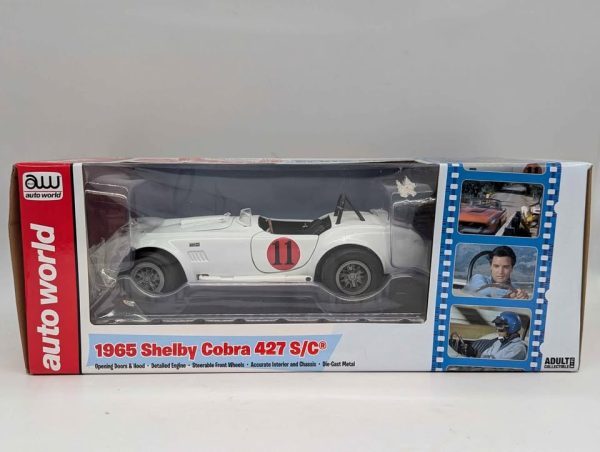 Auto World 1:18 1965 Shelby Cobra 427 S/C Collectable Model Car - BP347636 - Image 2