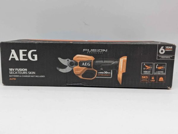 Sealed AEG 18V Fusion Secateurs Skin-Only (ALP18) - BP353927 - Image 6