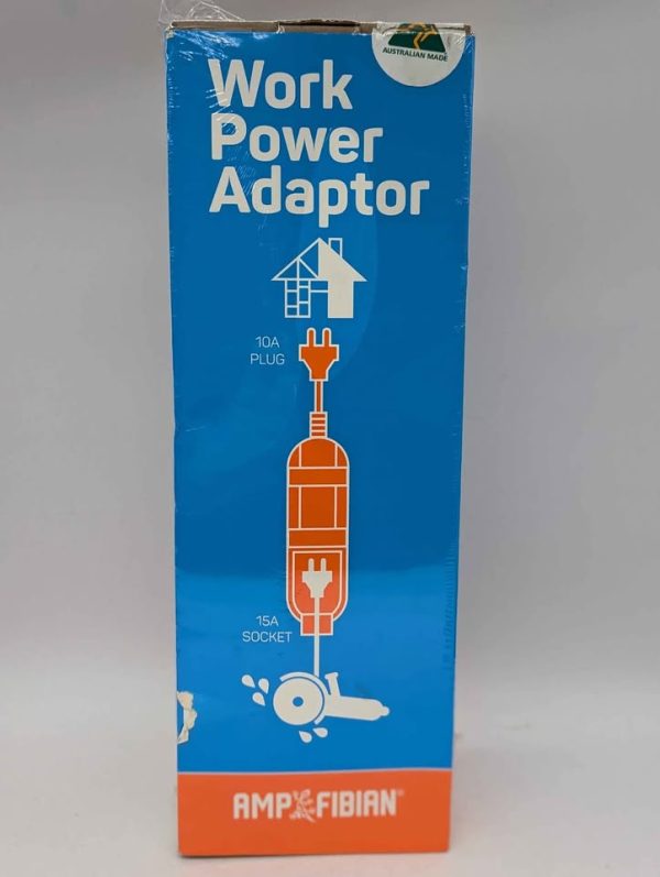 Ampfibian Heavy-Duty Weatherproof 15A to 10A Work Power Adaptor - BP356980 - Image 2