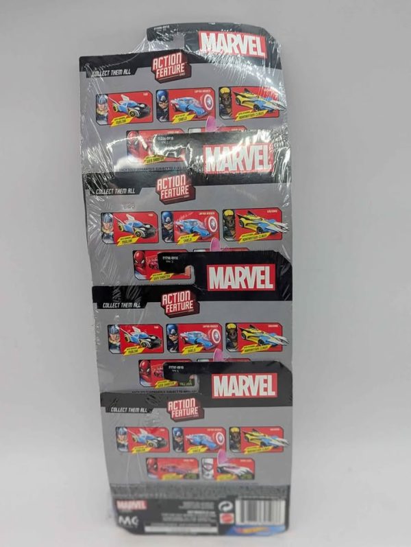 Hot Wheels 4 Pce Marvel Character Cars - BP353856-7 - Image 6