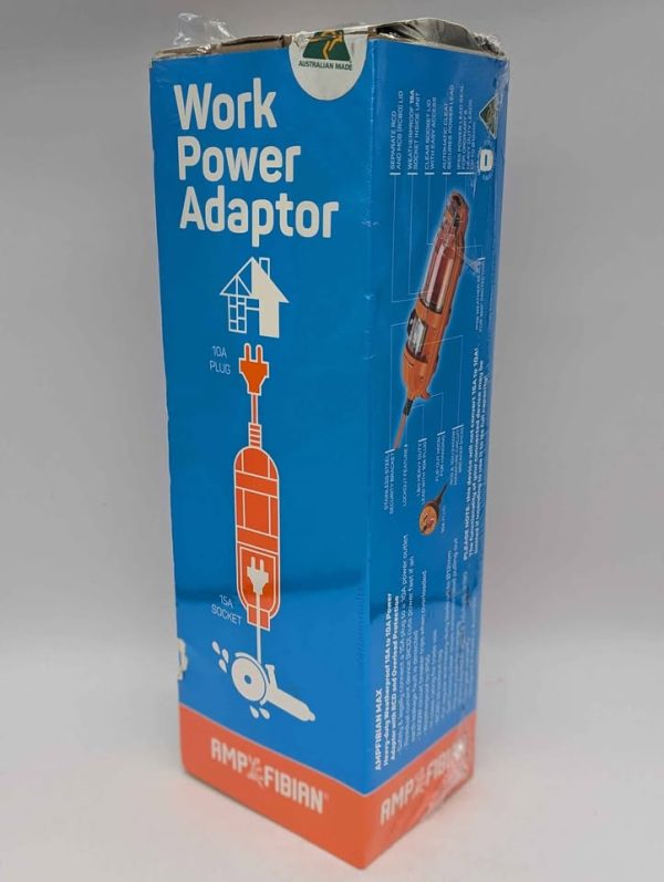 Ampfibian Heavy-Duty Weatherproof 15A to 10A Work Power Adaptor - BP356980