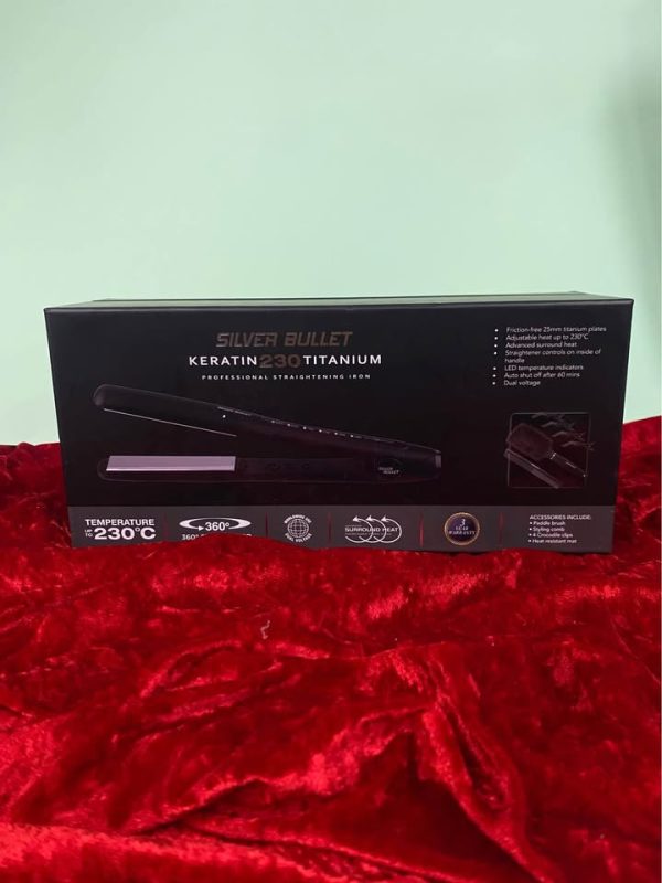 Silver Bullet Keratin 230 Titanium Straightener - BP353801 - Image 3