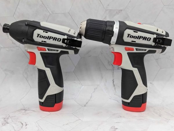 ToolPro 12V Cordless Drill & Impact Driver Kit (685543) - BP362207 - Image 3