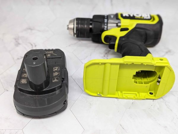Ryobi 18V Hammer Drill w/ 2.0Ah Battery (RPD18X) - BP361275 - Image 7