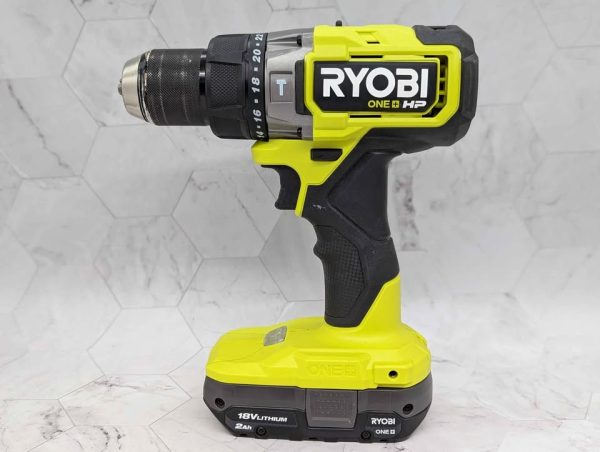 Ryobi 18V Hammer Drill w/ 2.0Ah Battery (RPD18X) - BP361275 - Image 2