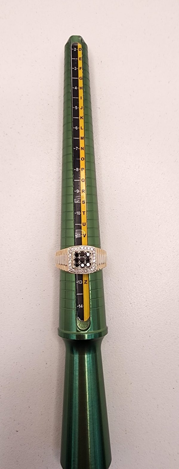 Men's 10CT Yellow and White Gold Diamond Ring - IP343530 - Image 17
