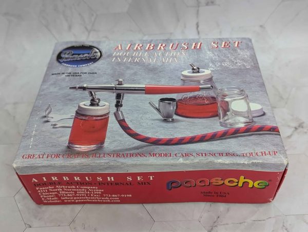 Paasche Double Action Internal Mix Airbrush Set - BP361933