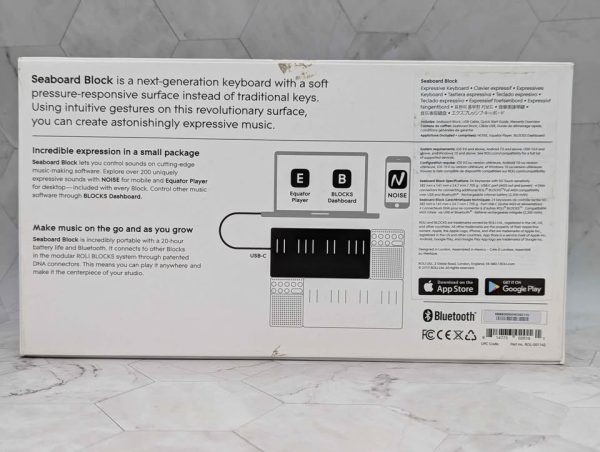 Roli Seaboard Block Expressive Keyboard - BP349510 - Image 2
