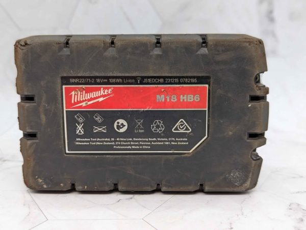 Milwaukee 18V 6.0Ah High Output Battery - BP364530 - Image 5