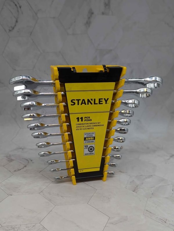 Stanley 11 Pce Combination Wrench Set - BP364822 - Image 2