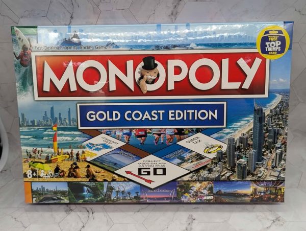 Sealed Monopoly Gold Coast Edition Board Game - BP364893