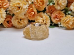 9ct Yellow Gold Pearl Ring TW365369