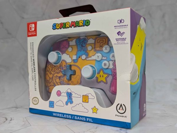 Sealed PowerA Nintendo Super Mario Enhanced Wireless Controller - BP368123