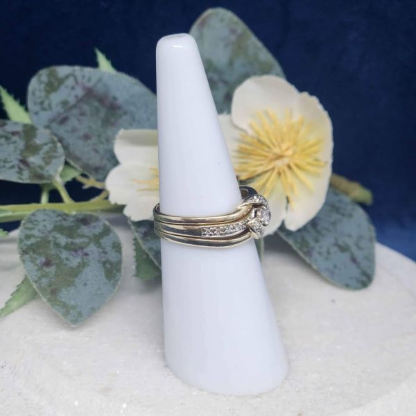 LADIES 9CT YELLOW GOLD RING #GN306609 - Image 18