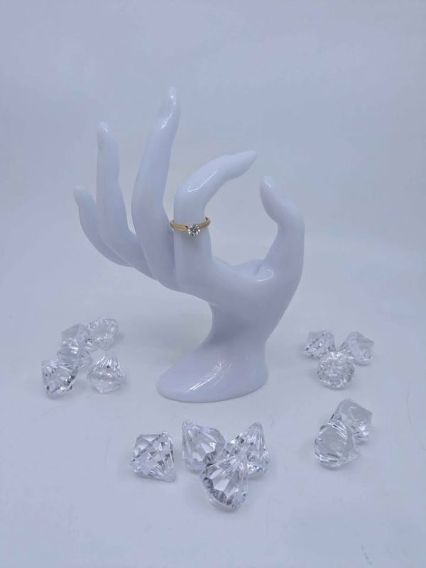 Ladies 14ct Yellow Gold Diamond Engagement Ring - BL284855 - Image 2