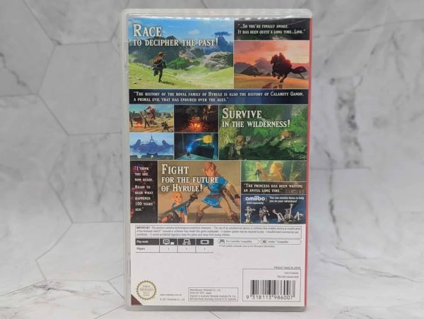 Nintendo Switch Zelda Breath of The Wild Video Game - BP368455 - Image 3