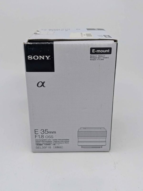 Sony E 35mm Camera Lens - BL367917 - Image 4