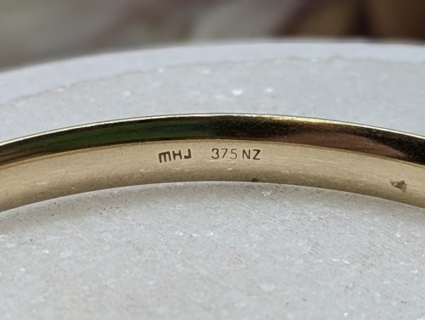 Ladies 9CT Yellow Gold Bangle (22.3gms) - BP333766 - Image 5