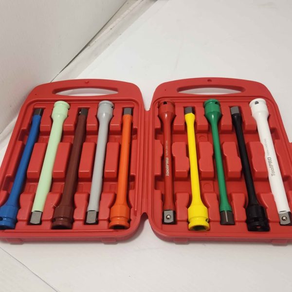 TOOL PRO EXTENSION BAR 10 PIECE 1/2 SET #GN365395 - Image 8