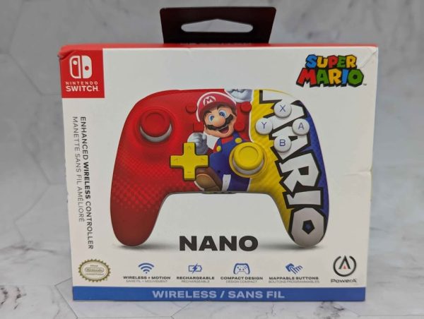 PowerA Nintendo Super Mario Nano Enhanced Wireless Controller - BP368124 - Image 2
