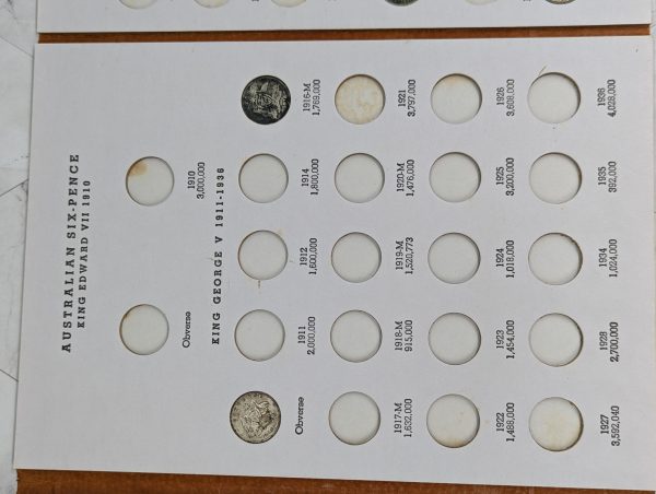 Dansco 32 Pce Three & Six Pence Coin Collectors Set - BP369569 - Image 6