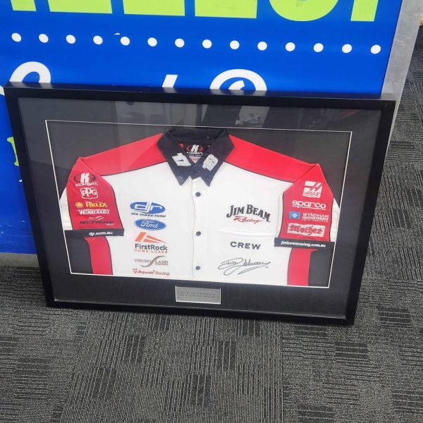FRAMED JIM BEAM (DICK JOHNSON) RACING PICTURE #GN361324 - Image 4