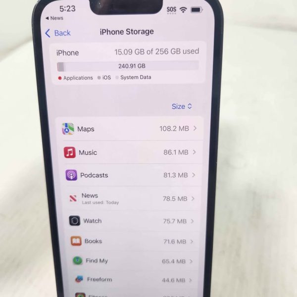 APPLE IPHONE 13 MOBILE PHONE #GN351943 - Image 3