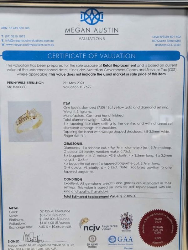 18ct Gold Ring - BL303330 - Image 16