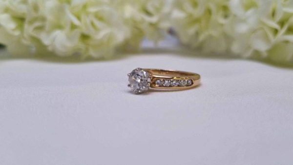 Ladies 18ct Yellow Gold Diamond Ring TW298067 - Image 17