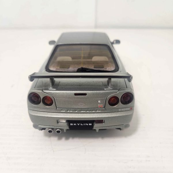 AUTOART DIE-CAST NISSAN SKYLINE R34 CAR #GN369968 - Image 4